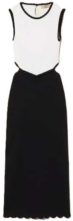 Twin-set Dresses Bic.Nero/Neve