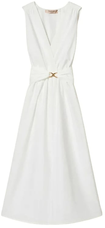 Twin-set Dresses Bianco Ottico