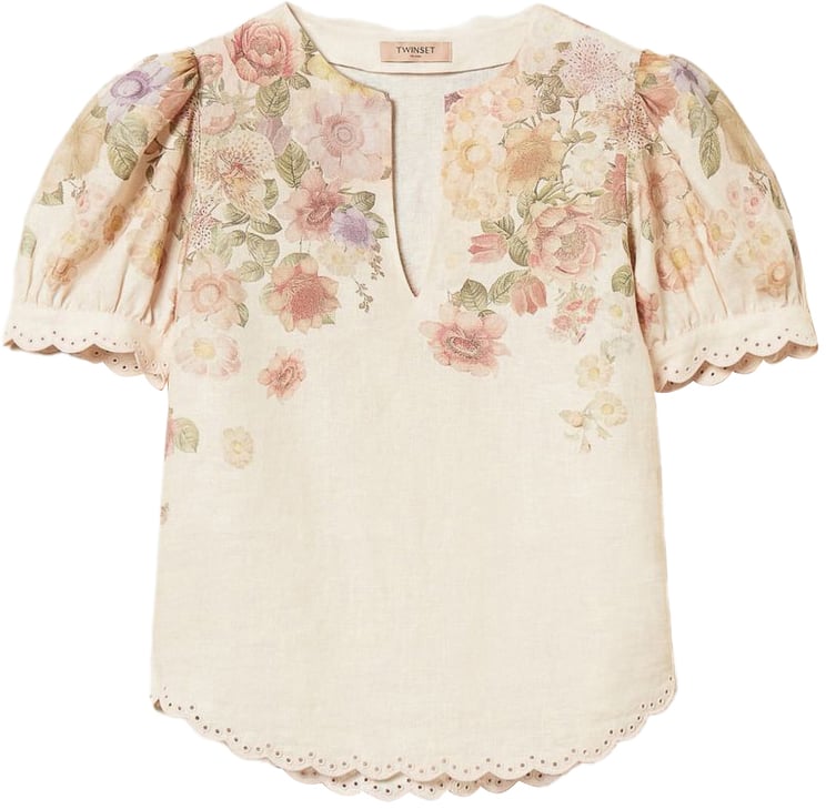 Twin-set Shirts Wildflowers Pastel Color