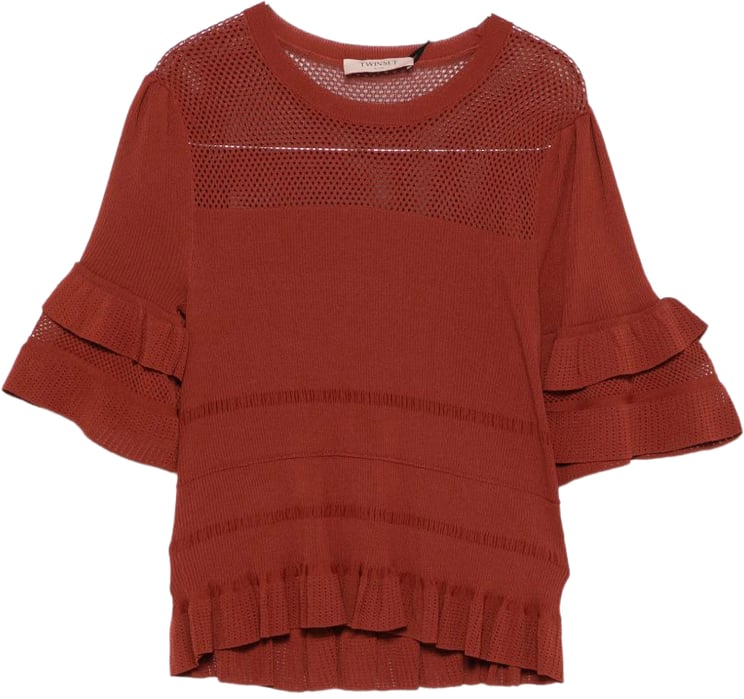 Twin-set Sweaters Brown Henna