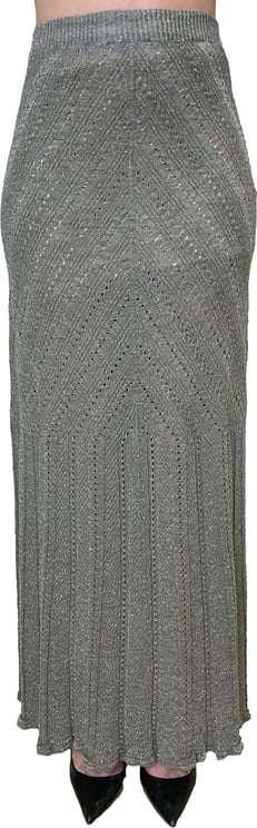 Twin-set Skirts Verde Alpino Chiaro Lurex
