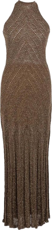 Twin-set Dresses Coffee Liqueur Lurex