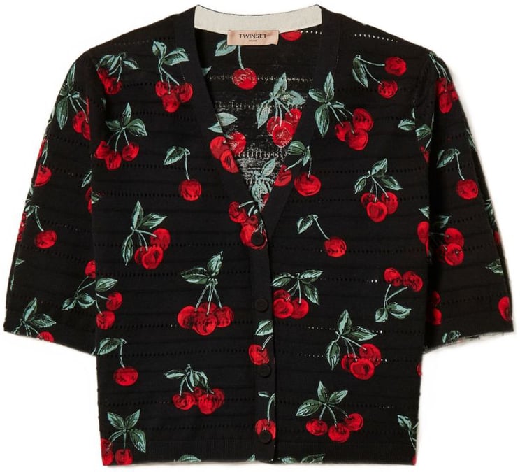 Twin-set Sweaters Black/Red