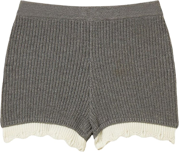 Twin-set Shorts Grigio Medio Mel/Neve