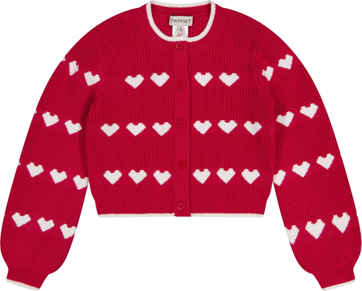 Twin-set Twinset Kinder Meisjes Trui In Rood