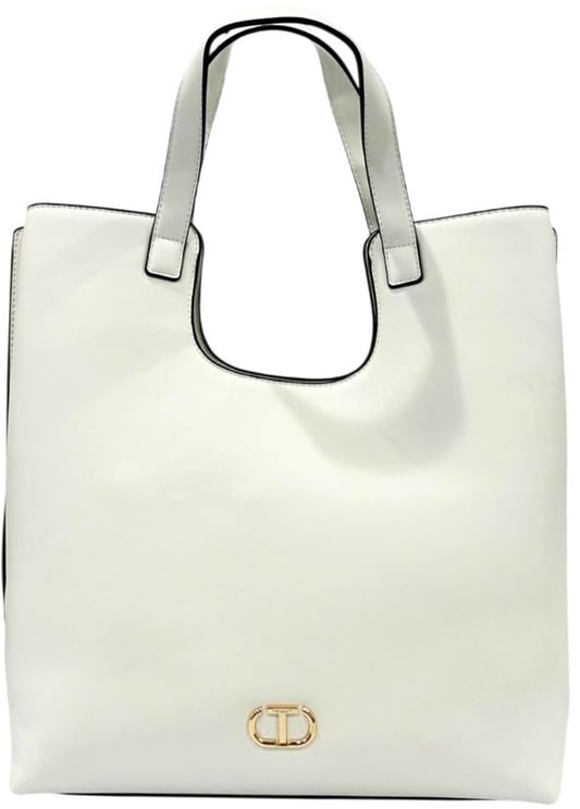 Twin-set Twinset White PU Women Handbag