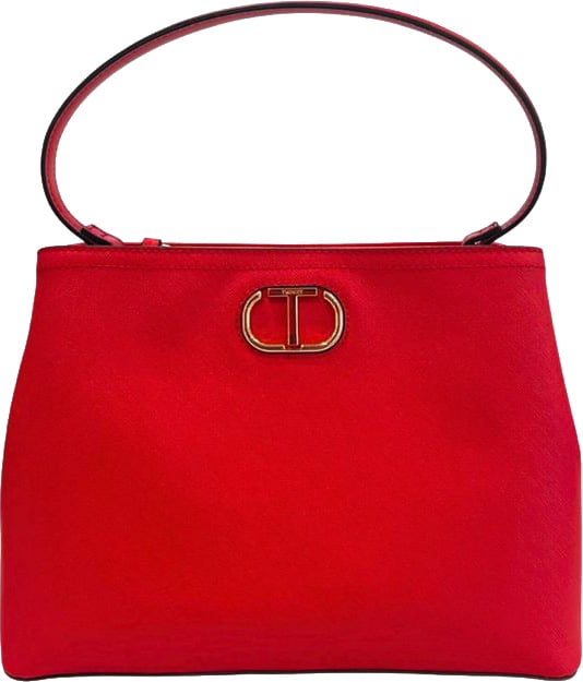 Twin-set Twinset Red PU Women Handbag