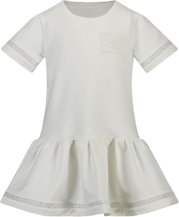 Twin-set Twinset Kinder Meisjes Jurk In Wit