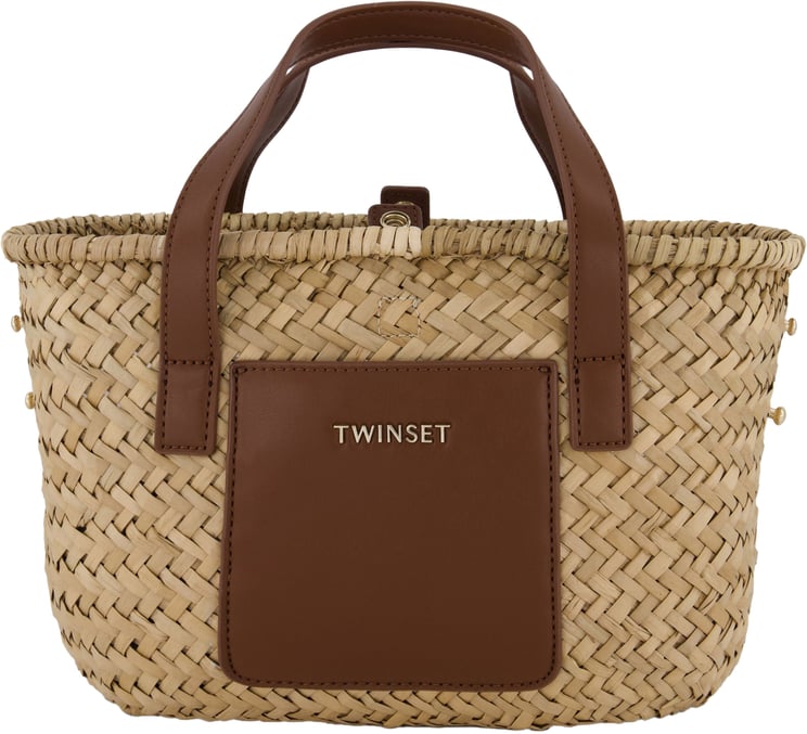 Twin-set Twinset Kinder Meisjes Tas In Camel