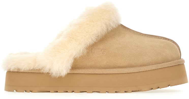 UGG Ugg Sand suede Disquette slippers