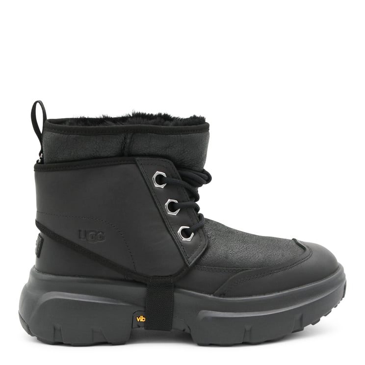 UGG Round Toe Lace-Up Boots
