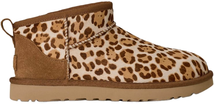 UGG Dames Ultra Mini Plains Leopard