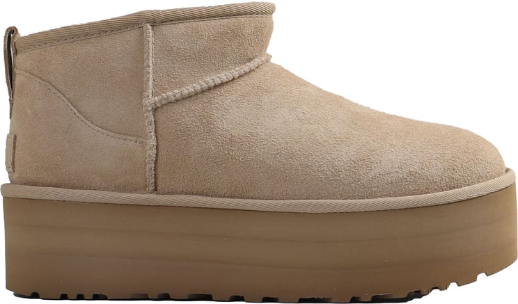 UGG Classic Ultra Mini Platform Lichtbeige
