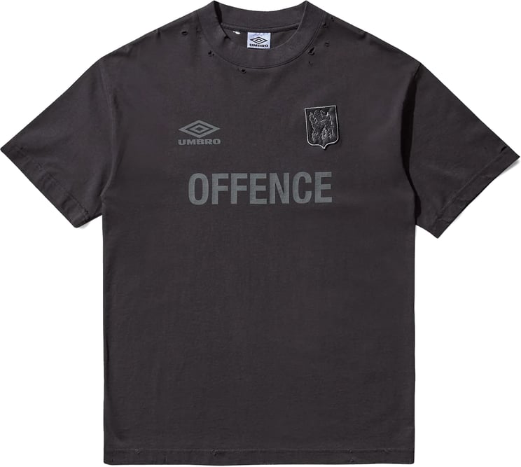 Umbro T-Shirt Offence Defence Washed Black