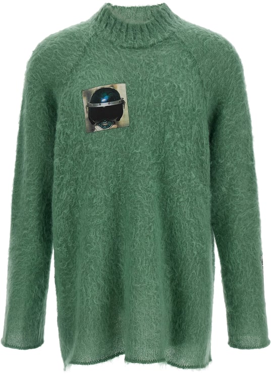 Undercover Undercover Bicolor Wool Cardigan