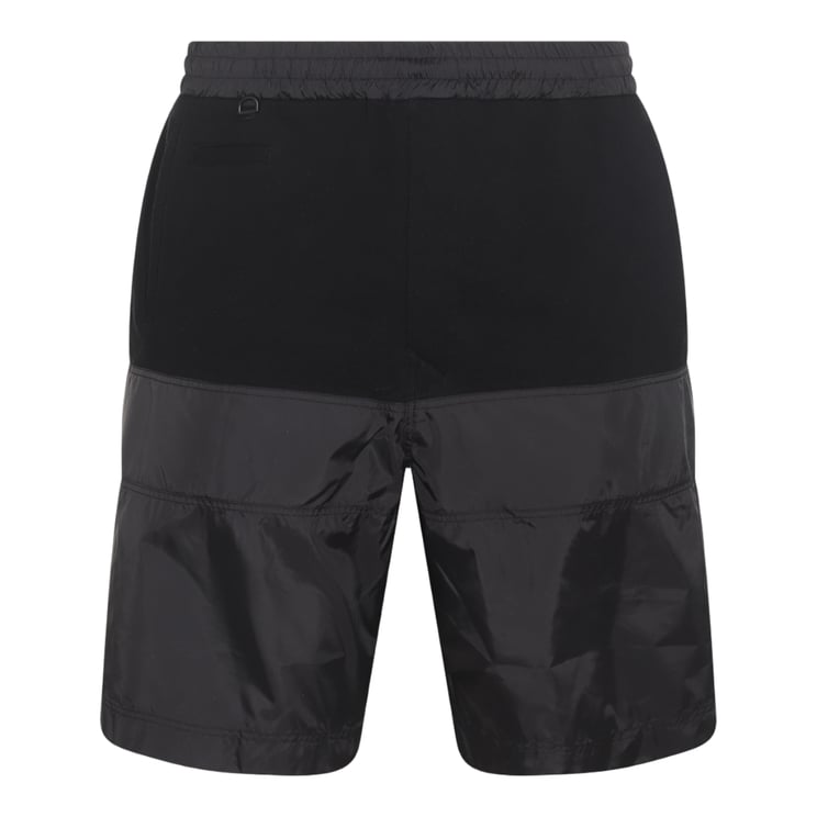 Undercover Two-Tone Relaxed Shorts with Zippered Pocket