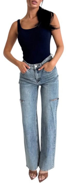 Unique The Label Dames Jeans