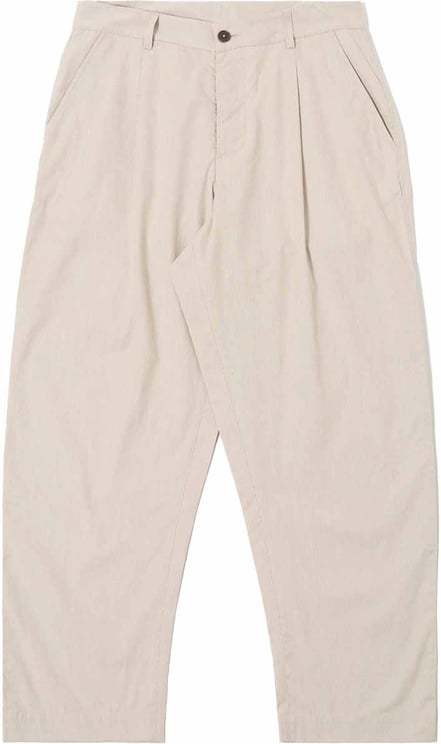 Universal Works universal works duke pant coton raye marron
