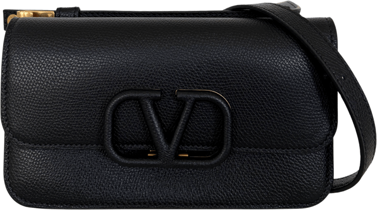 Valentino Valentino Garavani Vsling Schultertasche Small Schwarz / neuwertig
