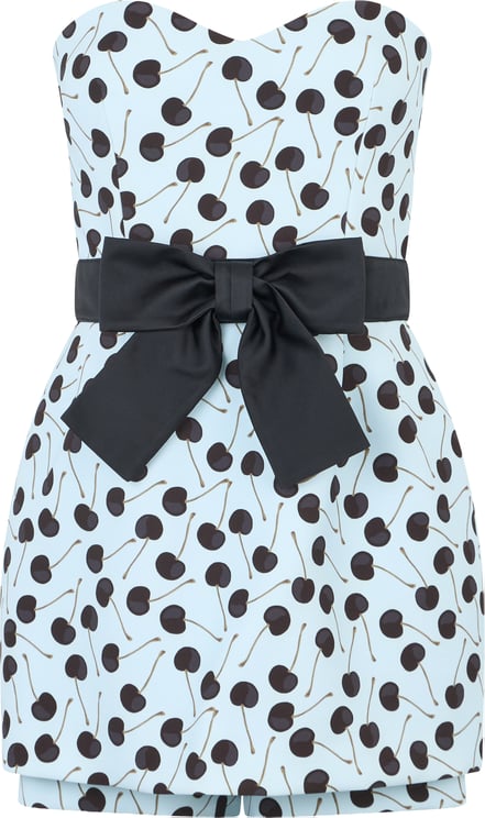 Valentino Short dress with cherry print.