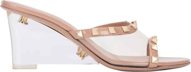 Valentino VALENTINO GARAVANI ROCKSTUD transparent Mules