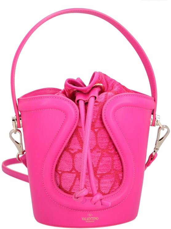 Valentino Le Cinquiéme Bucket Bag Pink