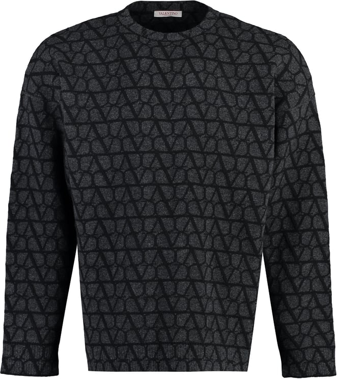 Valentino Crew-neck wool sweater