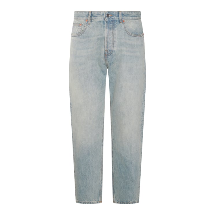 Valentino Light Wash Denim Pants