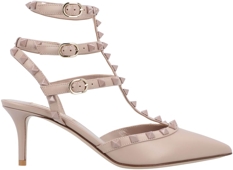 Valentino Rockstud' Pumps Beige
