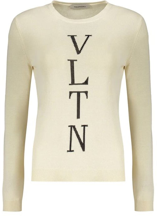 Valentino Valentino Beige Cotton Sweater