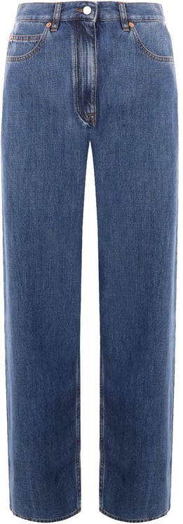 Valentino Valentino Wide Leg Denim Jeans