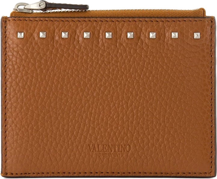 Valentino Valentino Garavani Leather Card Holder