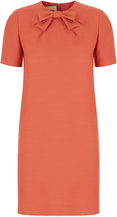 Valentino Valentino Garavani Coral wool blend dress