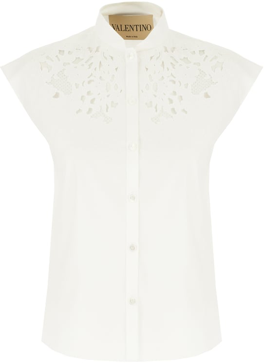 Valentino Valentino Garavani White poplin shirt