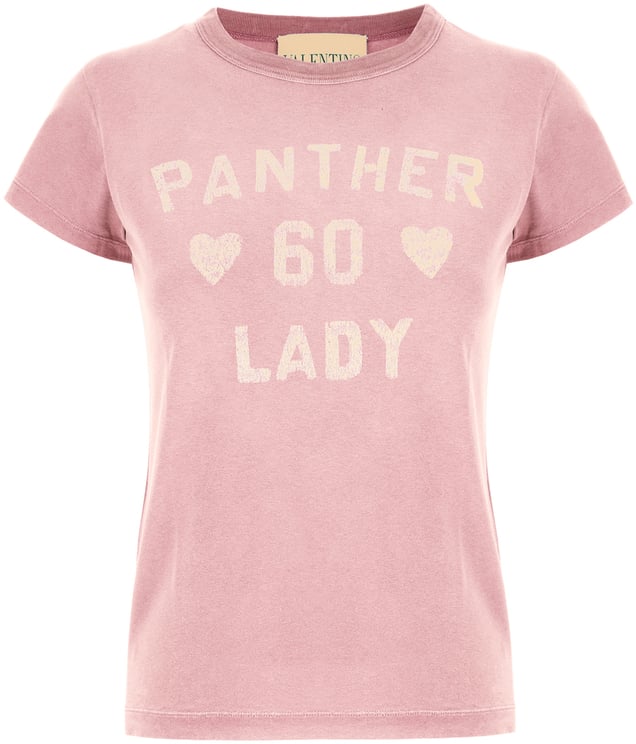 Valentino Valentino Garavani Pink cotton t-shirt