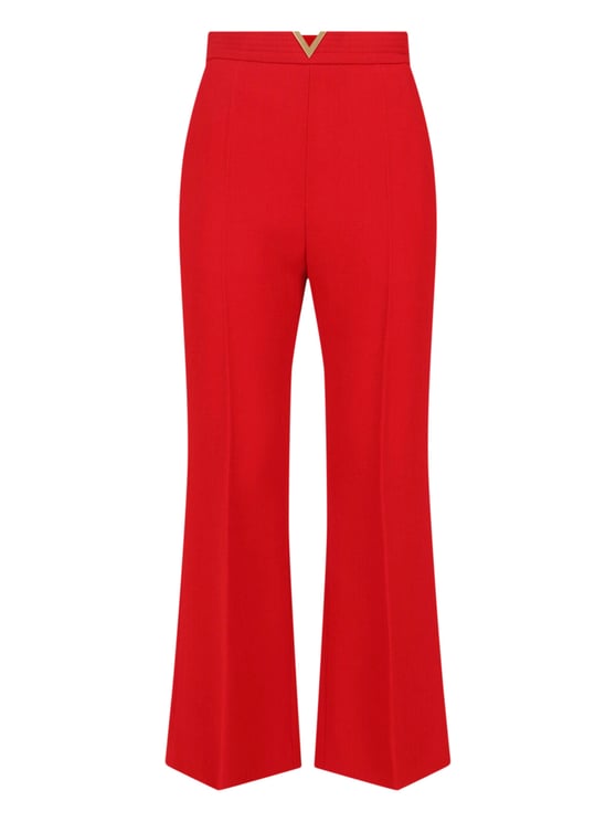 Valentino VLogo Signature Trousers – Red