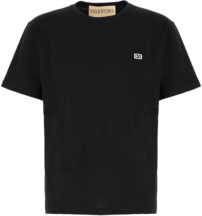 Valentino Valentino Garavani Black cotton t-shirt