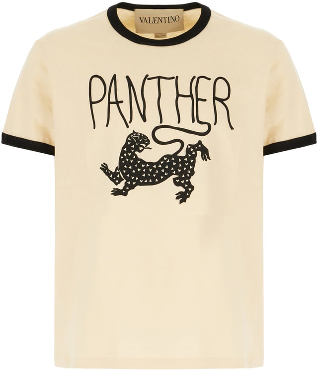 Valentino Valentino Garavani Sand stretch cotton t-shirt