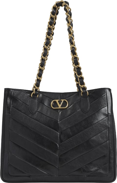 Valentino Valentino Garavani Lamb Skin Tote Bag