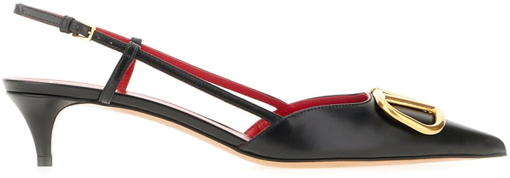 Valentino Valentino Garavani Black leather pumps