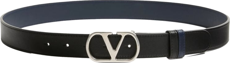 Valentino Black/Navy Belt H. 30 Reversible Belt