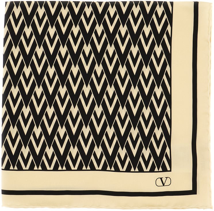 Valentino Valentino Garavani Printed silk foulard