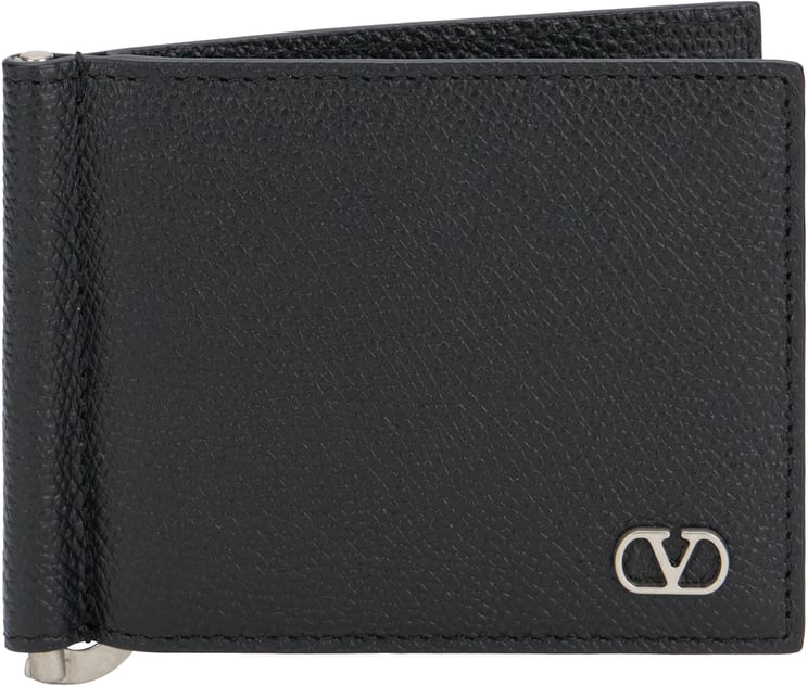 Valentino Cardholder V-Logo in Leather