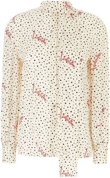 Valentino Valentino Garavani Printed silk blouse