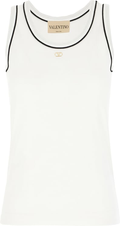 Valentino Valentino Garavani White cotton top