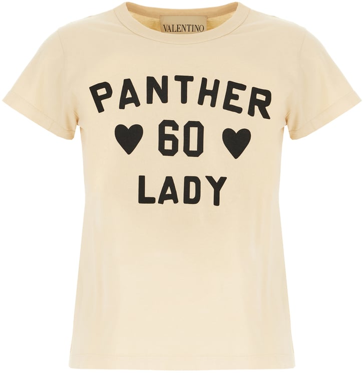 Valentino Valentino Garavani Beige cotton t-shirt