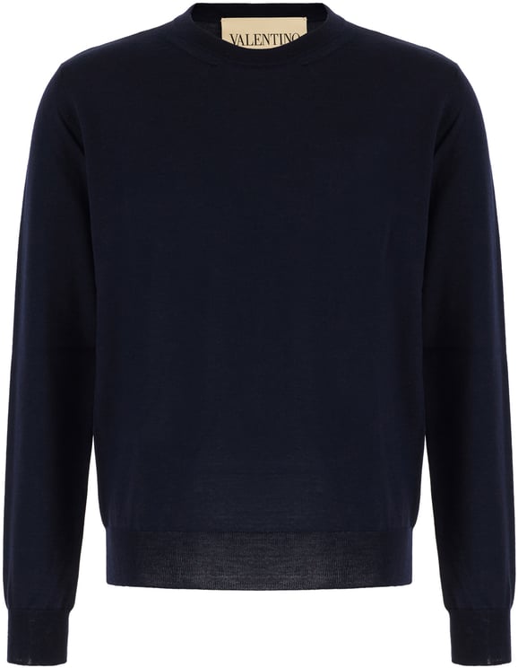 Valentino Valentino Garavani Midnight blue wool sweater