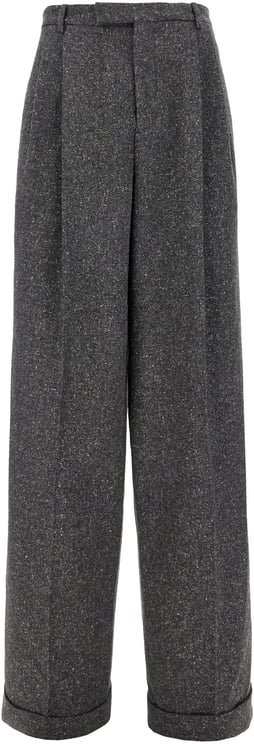 Valentino Valentino Garavani Grey wool blend pants