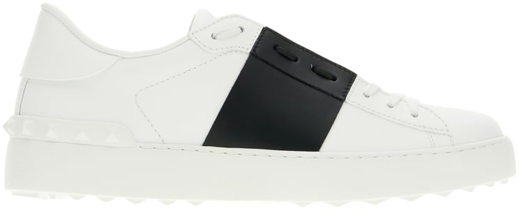 Valentino Valentino Garavani White leather Open sneakers