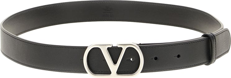 Valentino Valentino Garavani Black leather belt
